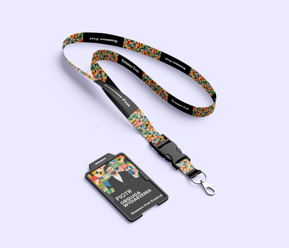 Zdjęcie przedstawiające projekt smyczy na festiwal